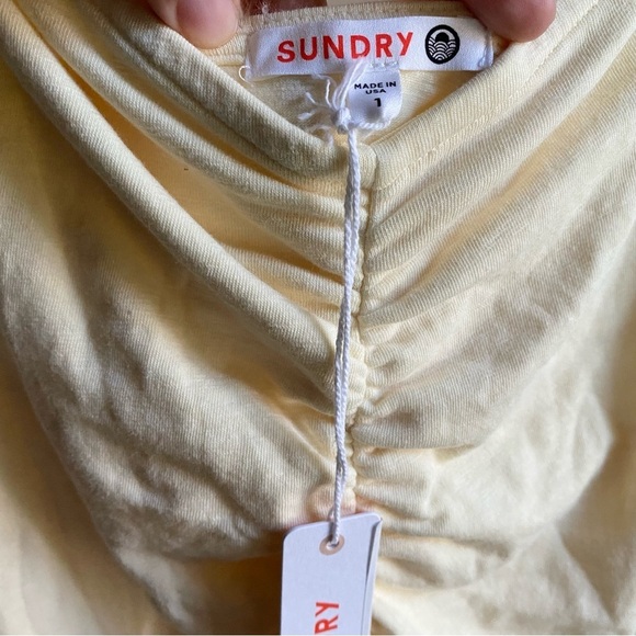 Sundry Ruched Dress - Picture 6 of 7